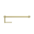 Nero Mecca Care 25mm Toilet Roll Rail 450mm | Brushed Gold |