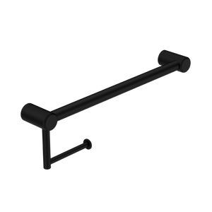 Nero Mecca Care 25mm Toilet Roll Rail 450mm | Matte Black |
