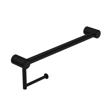 Nero Mecca Care 25mm Toilet Roll Rail 450mm | Matte Black |