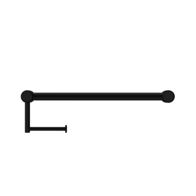 Nero Mecca Care 25mm Toilet Roll Rail 450mm | Matte Black |