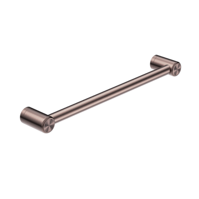 Nero Mecca Care 25mm Grab Rail 450mm | Brushed Bronze |