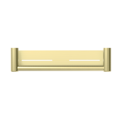 Nero Mecca Care 25mm Grab Rail With Shelf 450mm | Brushed Gold |