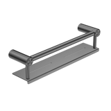 Nero Mecca Care 25mm Grab Rail With Shelf 450mm | Gun Metal |