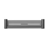 Nero Mecca Care 25mm Grab Rail With Shelf 450mm | Gun Metal |