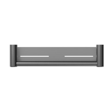 Nero Mecca Care 25mm Grab Rail With Shelf 450mm | Gunmetal|