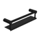 Nero Mecca Care 25mm Grab Rail With Shelf 450mm | Matte Black |