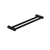 Nero Mecca Care 25mm Grab Double Towel Rail 600mm | Matte Black |