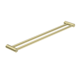 Nero Mecca Care 25mm Grab Double Towel Rail 900mm | Brushed Gold |