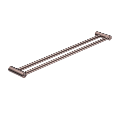 Nero Mecca Care 25mm Grab Double Towel Rail 900mm | Brushed Bronze |