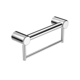 Nero Mecca Care 32mm Grab Rail With Towel Holder 300mm | Chrome |