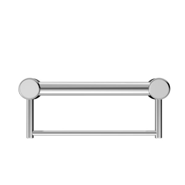 Nero Mecca Care 32mm Grab Rail With Towel Holder 300mm | Chrome |