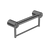 Nero Mecca Care 32mm Grab Rail With Towel Holder 300mm | Gun Metal |