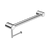 Nero Mecca Care 32mm Grab Rail With Toilet Roll Holder 450mm | Chrome |