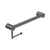 Nero Mecca Care 32mm Grab Rail With Toilet Roll Holder 450mm | Gun Metal |