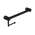 Nero Mecca Care 32mm Grab Rail With Toilet Roll Holder 450mm | Matte Black |