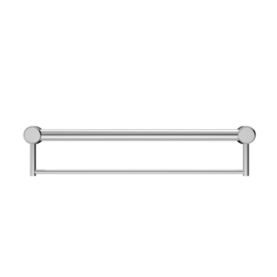 Nero Mecca Care 32mm Grab Rail With Towel Holder 600mm | Chrome |