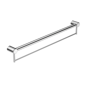 Nero Mecca Care 32mm Grab Rail With Towel Holder 900mm | Chrome |