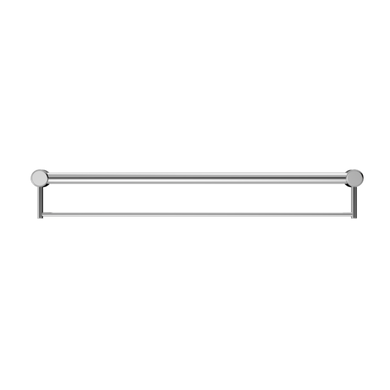 Nero Mecca Care 32mm Grab Rail With Towel Holder 900mm | Chrome |