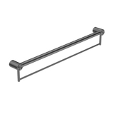 Nero Mecca Care 32mm Grab Rail With Towel Holder 900mm | Gun Metal |