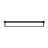 Nero Mecca Care 32mm Grab Rail With Towel Holder 900mm | Matte Black |