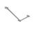 Nero Mecca Care 32mm Ambulant Toilet Grab Rail 45 Degree 750x450mm | Brushed Nickel |
