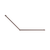 Nero Mecca Care 32mm DDA Grab Rail Set 45 Degree 750x900mm | Brushed Bronze |