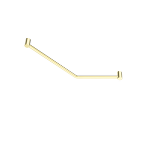 Nero Mecca Care 32mm Ambulant 45 Degree Bent Tube 450x650mm | Brushed Gold |