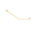 Nero Mecca Care 32mm Ambulant 45 Degree Bent Tube 450x650mm | Brushed Gold |