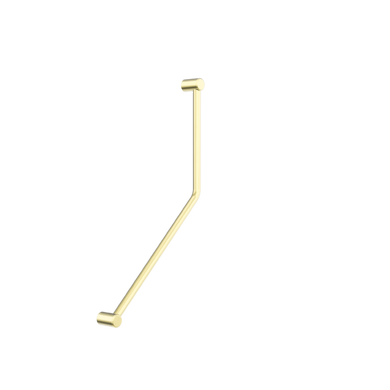 Nero Mecca Care 32mm Ambulant 45 Degree Bent Tube 450x650mm | Brushed Gold |