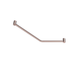 Nero Mecca Care 32mm Ambulant 45 Degree Bent Tube 450x650mm | Brushed Bronze |