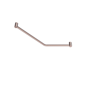 Nero Mecca Care 32mm Ambulant 45 Degree Bent Tube 450x650mm | Brushed Bronze |