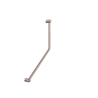 Nero Mecca Care 32mm Ambulant 45 Degree Bent Tube 450x650mm | Brushed Bronze |