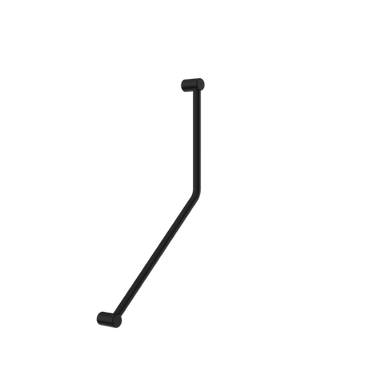 Nero Mecca Care 32mm Ambulant 45 Degree Bent Tube 450x650mm | Matte Black |