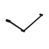 Nero Mecca Care 32mm DDA Grab Rail Set 45 Degree 750x900mm | Matte Black |