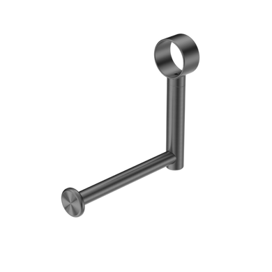 Nero Mecca Care Add On Toilet Roll Holder | Gun Metal |