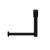 Nero Mecca Care Add On Toilet Roll Holder | Matte Black |