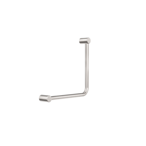 Nero Mecca Care 32mm Ambulant 90 Degree Bent Tube 450x450mm | Brushed Nickel |