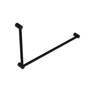 Nero Mecca Care 32mm DDA Grab Rail Set 90 Degree 600x1000mm | Matte Black |