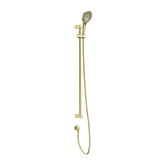 Nero Mecca Care 25mm Grab Rail And Adjustable Shower Rail Set 900mm | Brushed Gold |
