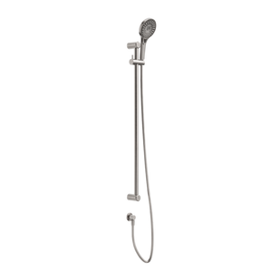 Nero Mecca Care 25mm Grab Rail And Adjustable Shower Rail Set 900mm | Brushed Nickel |