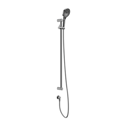 Nero Mecca Care 25mm Grab Rail And Adjustable Shower Rail Set 900mm | Chrome |