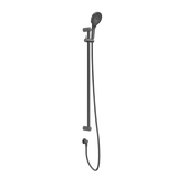 Nero Mecca Care 25mm Grab Rail And Adjustable Shower Rail Set 900mm | Gun Metal |