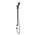 Nero Mecca Care 25mm Grab Rail And Adjustable Shower Rail Set 900mm | Matte Black |