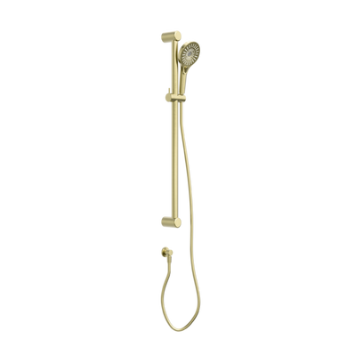 Nero Mecca Care 32mm Grab Rail And Adjustable Shower Rail Set 900mm | Brushed Gold |