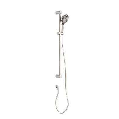 Nero Mecca Care 32mm Grab Rail And Adjustable Shower Rail Set 900mm | Brushed Nickel |