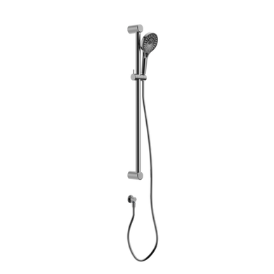 Nero Mecca Care 32mm Grab Rail And Adjustable Shower Rail Set 900mm | Chrome |