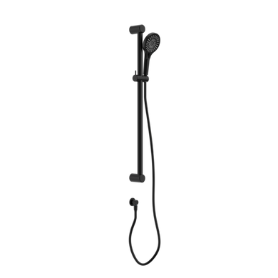 Nero Mecca Care 32mm Grab Rail And Adjustable Shower Rail Set 900mm | Matte Black |