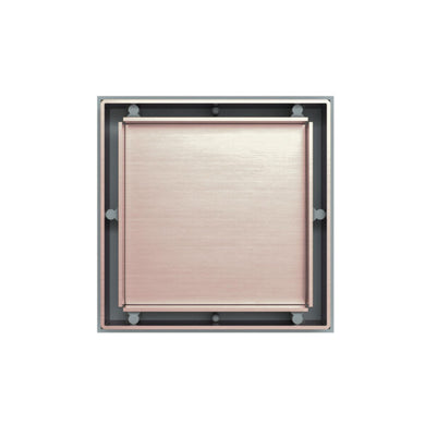 Nero Tile Insert Floor Waste 50mm Outlet | Brushed Bronze |