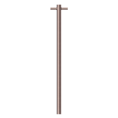 Nero Mecca Heated Vertical Towel Rail | Brushed Bronze |