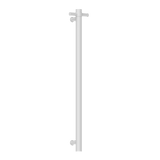 Nero Mecca Heated Vertical Towel Rail | Matte White |